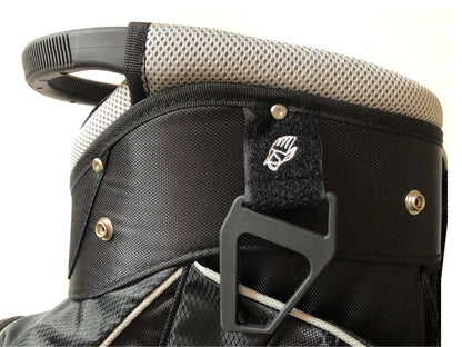 The glove hook on the Wedgewood golf bag