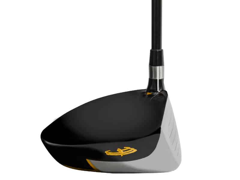 The head of a Gold Series hybrid driver