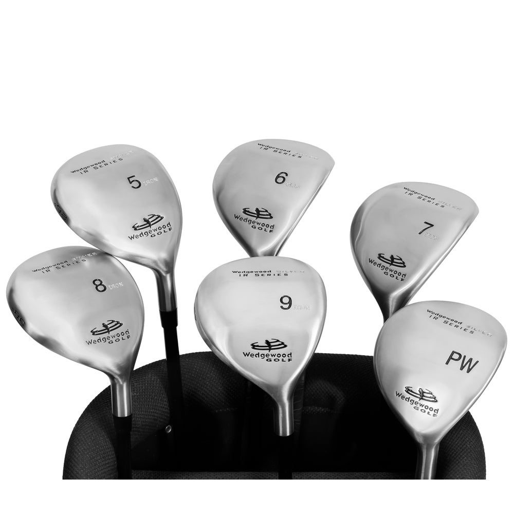 Silver IR Series Six Club Hybrid Set Wedgewood Golf